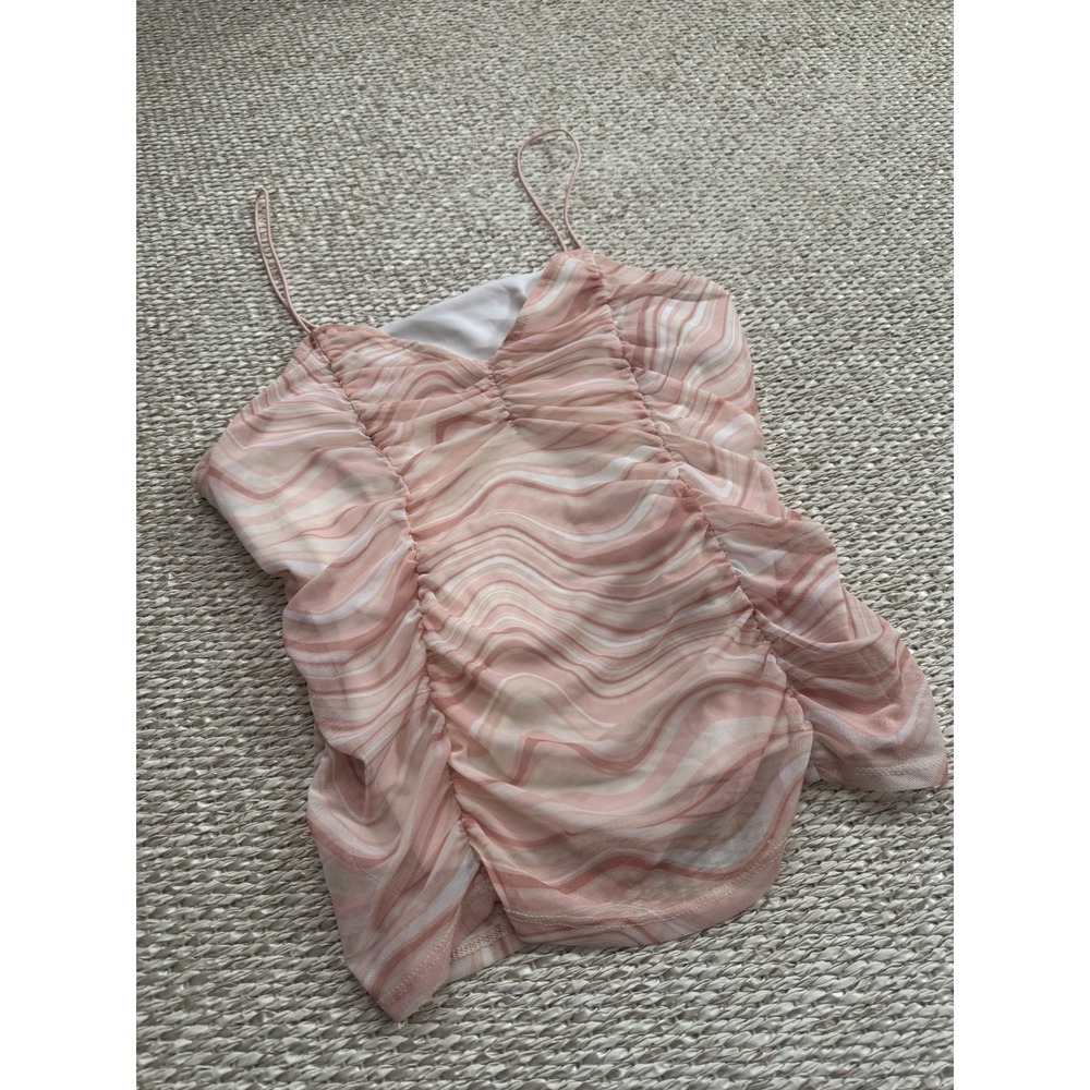 Vintage Y2K Mesh Dianty Straps Tank top Cami‎ Festival Fairy Grunge